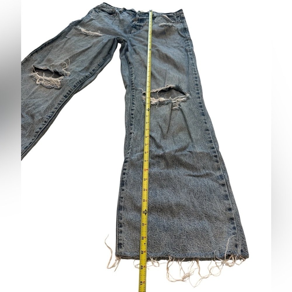 Altered State Women’s Wide Leg Ripped Distressed Jeans - Picture 6 of 9